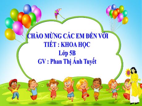 Bài giảng Khoa học Lớp 5 - Bài 61: Ôn tập: Thực vật và động vật - Năm học 2023-2024 - Phan Thị Ánh Tuyết