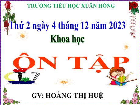 Bài giảng Khoa học Lớp 5 - Bài: Đá vôi - Năm học 2023-2024 - Hoàng Thị Huệ