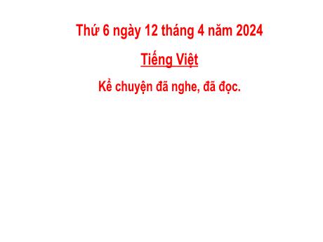 Bài giảng Tiếng Việt Lớp 5 - Bài: Kể chuyện đã nghe, đã đọc (về một nữ anh hùng hoặc một phụ nữ có tài) - Năm học 2023-2024 - Hoàng Thị Huệ