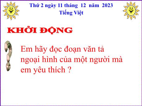 Bài giảng Tiếng Việt Lớp 5 - Bài: Làm biên bản cuộc họp - Năm học 2023-2024 - Hoàng Thị Huệ