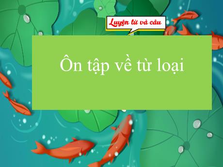 Bài giảng Tiếng Việt Lớp 5 (Luyện từ và câu) - Bài: Ôn tập về từ loại - Phan Thị Huyền
