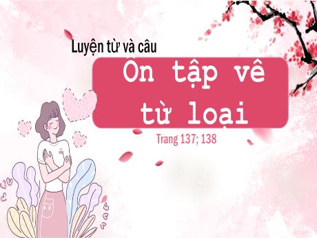 Bài giảng Tiếng Việt Lớp 5 (Luyện từ và câu) - Bài: Ôn tập về từ loại - Nguyễn Thị Mỹ Linh
